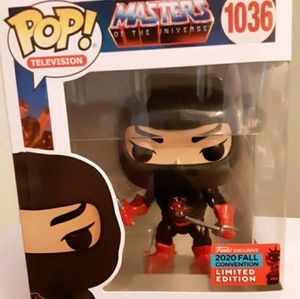 Funko Pop TV #1036 Ninjor MOTU NYCC Limited NIB